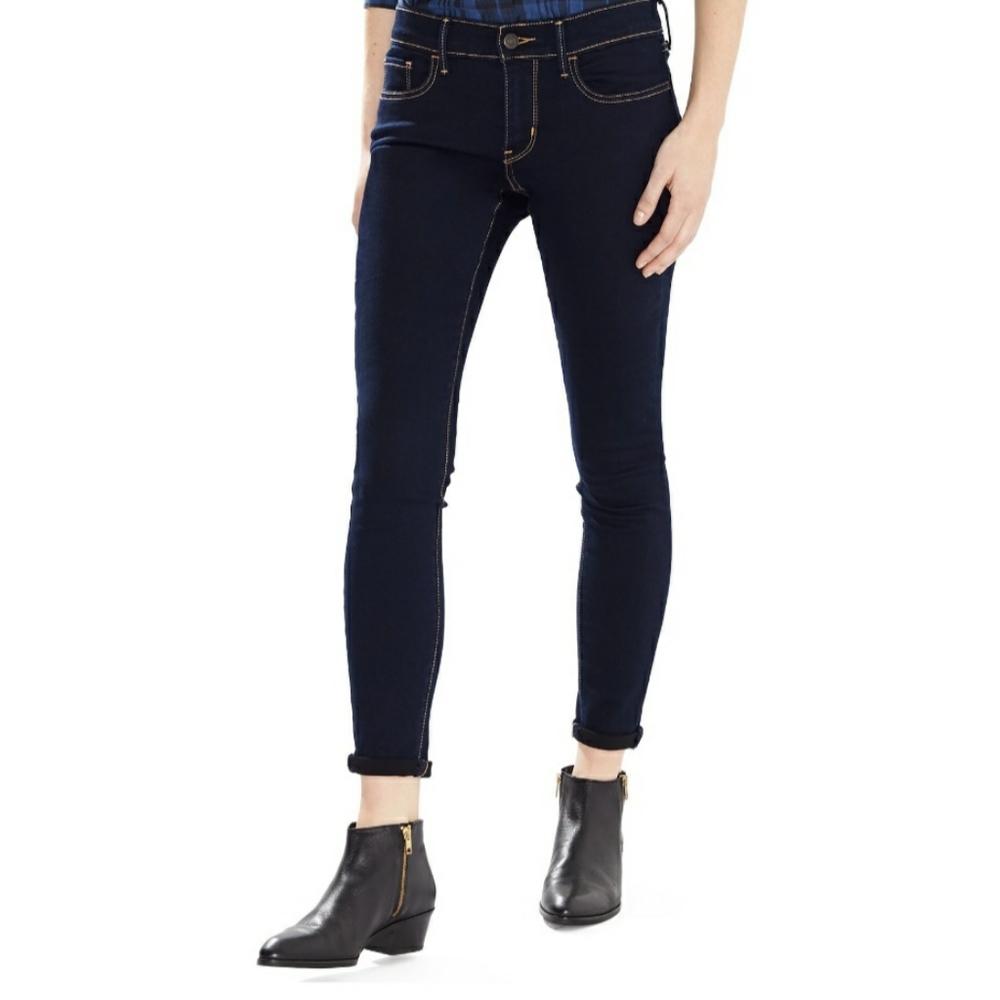 Levis 710 super skinny mid rise jeans size 16